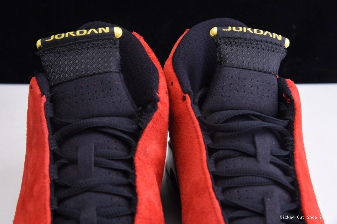 Kicked Out Shoe Store 654459-670 Red Jordan 14 Retro Air Challenge 0808